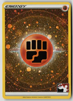 Pokemon TCG Prize Pack Series Cards Fighting Energy Series 3 Cosmos Holo - Image 1