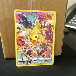 Pikachu TCG 160/159 Secret Rare Crown Zenith 160/159 Pokemon Near mint ship fast - Image 1