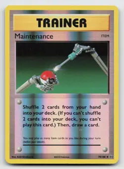 Maintenance 79/108 XY Evolutions Reverse Holo Pokemon LP - Image 1