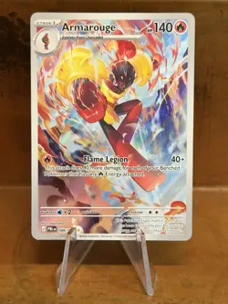 Armarouge 086/084 Illustration Rare IR Pitch Black Pokemon - Image 1