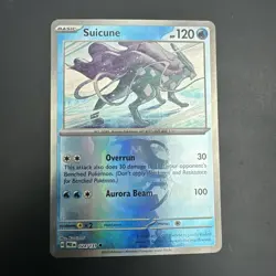 Suicune (Master Ball Pattern) 024/131 Uncommon Pokemon Prismatic Evolutions NM - Image 1