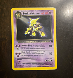 Dark Alakazam 1/82 Team Rocket Holo Rare Unlimited English 1999 Pokemon TCG - Image 1