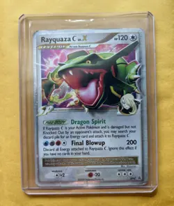Pokemon Rayquaza C Lv.X DP47 Diamond & Pearl Holo Promo 120 HP English 2009 - Image 1