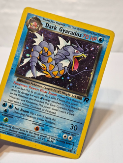 Dark Gyarados 8/82 Holo Rare Unlimited Team Rocket Pokemon 7309 - Image 4