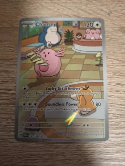 Chansey 187/167 - Twilight Masquerade - Illustration Rare - Pokemon - Image 1