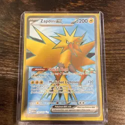 Zapdos Ex 192/165 -Scarlet & Violet 151 - Pokemon TCG - Image 1