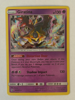 Pokemon TCG SM - Lost Thunder #97/214 Giratina Holo and Girantina XY184 - Image 3