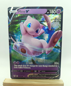Pokemon Mew V 069/189 Ultra Rare Holo Basic 180 HP English Darkness Ablaze - Image 1