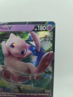 Pokemon Mew V 069/189 Ultra Rare Holo Basic 180 HP English Darkness Ablaze - Image 2