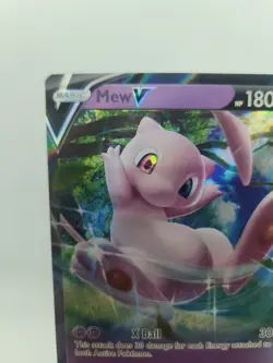 Pokemon Mew V 069/189 Ultra Rare Holo Basic 180 HP English Darkness Ablaze - Image 3