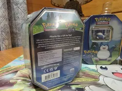 POKEMON TCG GO: Set of 3, PIKACHU SNORLAX BLISSEY Collector tins. New/Sealed - Image 4