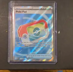 Pokemon TCG Poke Pad 113/088 Full Art Holo Trainer Item English - Image 1