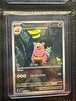 Pokemon TCG Slowbro 090/084 PBL Holo Illustration Rare Stage 1 130HP EN 2026 - Image 1