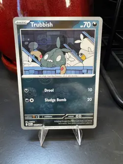 Pokemon Trubbish Master Ball Pattern Basic 059/086 Sv: White Flare Holo 70HP - Image 1