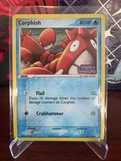 Corphish 63/110 2006 EX Holon Phantoms Pokemon Reverse Holo Common - LP+ - Image 1