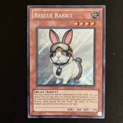 Rescue Rabbit PHSW-EN037 Unlimited Secret Rare LP Yu-Gi-Oh! FREE SHIPPING! - Image 2