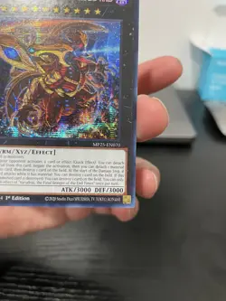 Konami Yu-Gi-Oh! TCG Varudras MP25-EN070 1st QCSR Foil EN 3000/3000 - Image 2