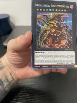 Konami Yu-Gi-Oh! TCG Varudras MP25-EN070 1st QCSR Foil EN 3000/3000 - Image 3