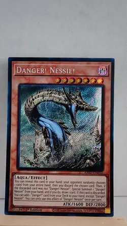 Danger! Nessie! 1st Edition [NM] - Yu-Gi-Oh! RA05 [Secret Rare] - Image 1