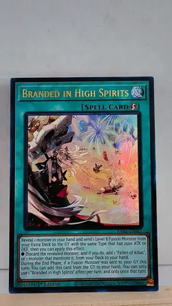Branded in High Spirits 1st Edition [NM] - Yu-Gi-Oh! RA05 [Ultra Rare] - Image 1
