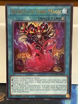 Secrets Of Dark Magic - MZMU-EN069 - Ultra Rare - Alternate Art - 1st Ed. - LP - Image 1