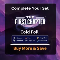 Disney Lorcana The First Chapter Cold Foil Singles Pick Your Card NM - Image 1