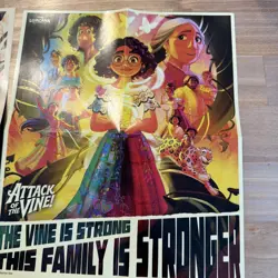 Disney Lorcana Attack Of The Vine Prerelease Posters all 3 - Image 2