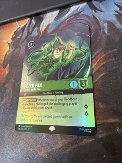 ✨EPIC Peter Pan - Created by the Vine Attack of the Vine! Disney Lorcana 216/207 - Image 3