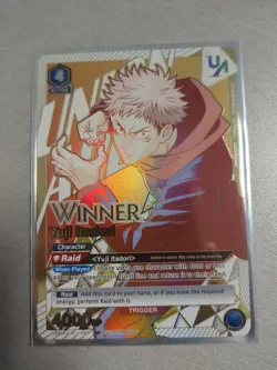 Union Arena JJK Rare Battle Yuji Itadori WINNER UAPR/JJK-1-40 English - Image 2