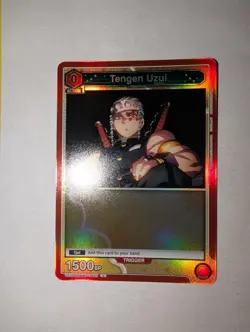 Union Arena Demon Slayer Tengen Uzui Foil Box Topper UE05BT/KMY-1-085 - Image 2