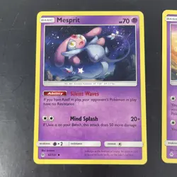 Uxie 41/131 Mesprit 42/131 & Azelf 43/131 Pokemon Card Lot - Image 4