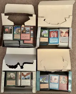 Huge Magic The Gathering MTG 2400 Card Lot 4 Different Titles Ice Age Judgment + - Image 2