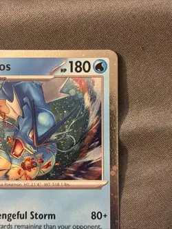 Gyarados (Cosmos Holo) Paldea Evolved 043/193 Pokemon Card NM - Image 3
