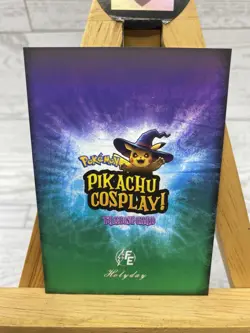 Pikachu as Cosplay Woody From Toy Story Non- Pokemon Fan Art Ice Crackle Card - Image 4