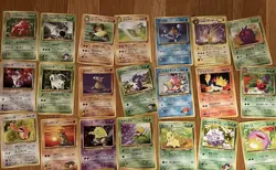 Nintendo Pokemon Japanese 1st Edition 35-Card Lot Jungle Fossil Gym Team Rocket - Image 2