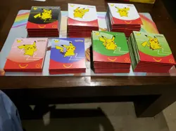 10x 2021 Pokemon 25th Anniversary McDonald’s Booster Pack Happy Meal Toy x10 10 - Image 3