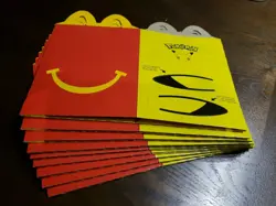 10x 2021 Pokemon 25th Anniversary McDonald’s Booster Pack Happy Meal Toy x10 10 - Image 4