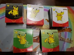 10x 2021 Pokemon 25th Anniversary McDonald’s Booster Pack Happy Meal Toy x10 10 - Image 5
