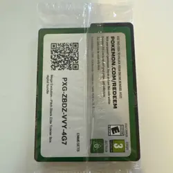 Zarude 088 Pokemon Mega Evolution Pitch Black Promo Card SEALED - Image 2