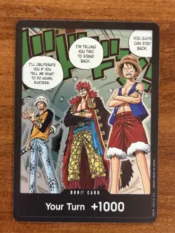 DON!! Card Trafalgar Law, Eustass Kid and Monkey.D.Luffy One Piece CCG - Image 1