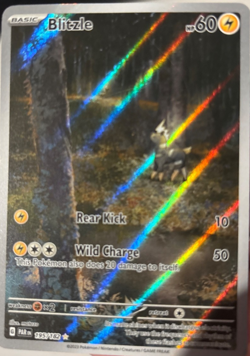 Blitzie Holo HP60 195/182 ⭐ Pokemon Card - Image 2