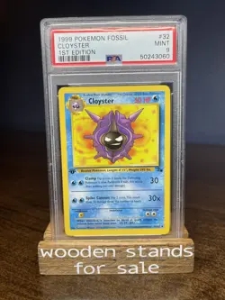PSA 9 MINT Cloyster 32/62 1st Edition Fossil Set Pokemon Trading Card - Image 1