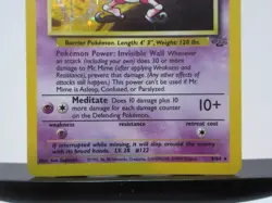 Mr. Mime 6/64 Unlimited Holo Rare Jungle Pokemon Card - Image 3