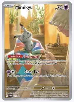 Mimikyu Sv: Scarlet & Violet Promo Cards 075 Promo Holo Paldean Fates - Image 1