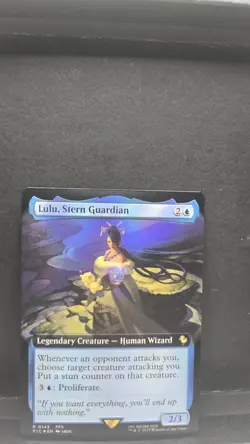 Lulu Stern Guardian Extended Art MTG Foil Mint Condition Final Fantasy - Image 1