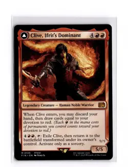 Clive, Ifrit's Dominant Final Fantasy NM Near Mint - Image 1
