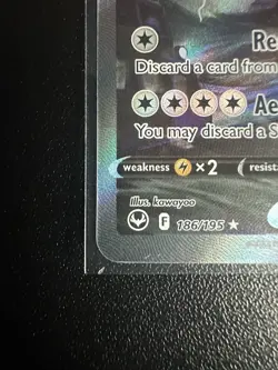 Pokemon TCG Lugia v Alt Art 186/195 Silver Tempest Near Mint 🔥 - Image 4