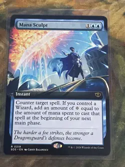 x1 Mana Sculpt - Extended Art R MTG Secrets of Strixhaven M/NM, English - Image 1
