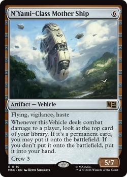 N'Yami-Class Mother Ship - 110 - MSC - Near Mint - MTG - Image 1