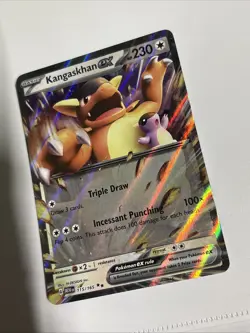 Kangaskhan Ex 115/165 Mew Near Mint English Pokemon TCG Double Rare - Image 3